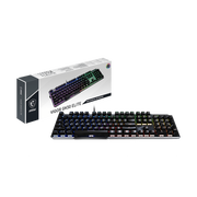 2月優惠 MSI VIGOR GK50 Elite BOX WHITE RGB機械式鍵盤 (凱華白軸-中文)