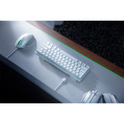 Razer Huntsman Mini 全彩光機械式鍵盤(Mercury白)(包送順豐站)